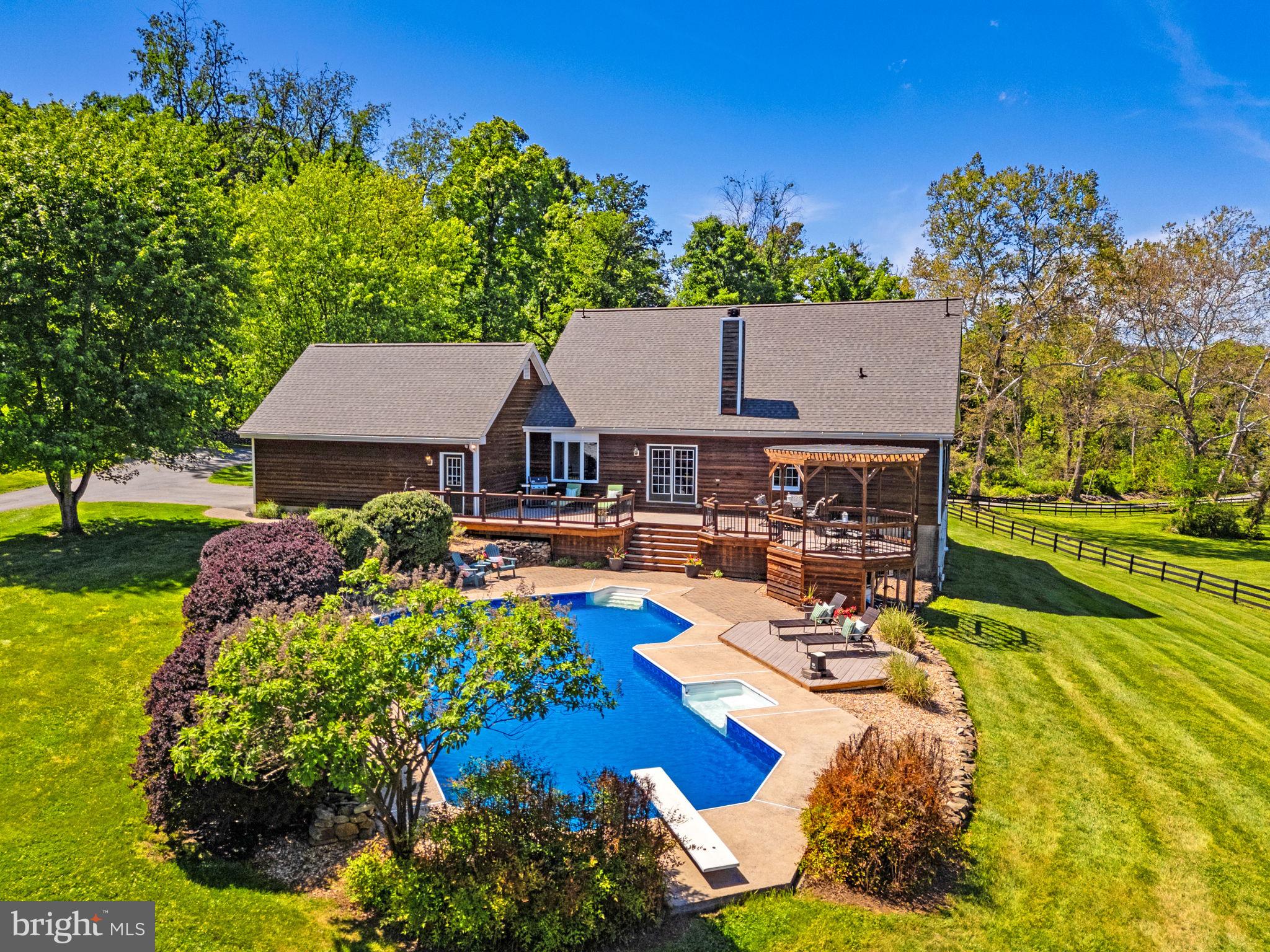 18654 Airmont Road Purcellville, VA 20132 - Photo 9 of 82 Gorgeous pool and outdoor living