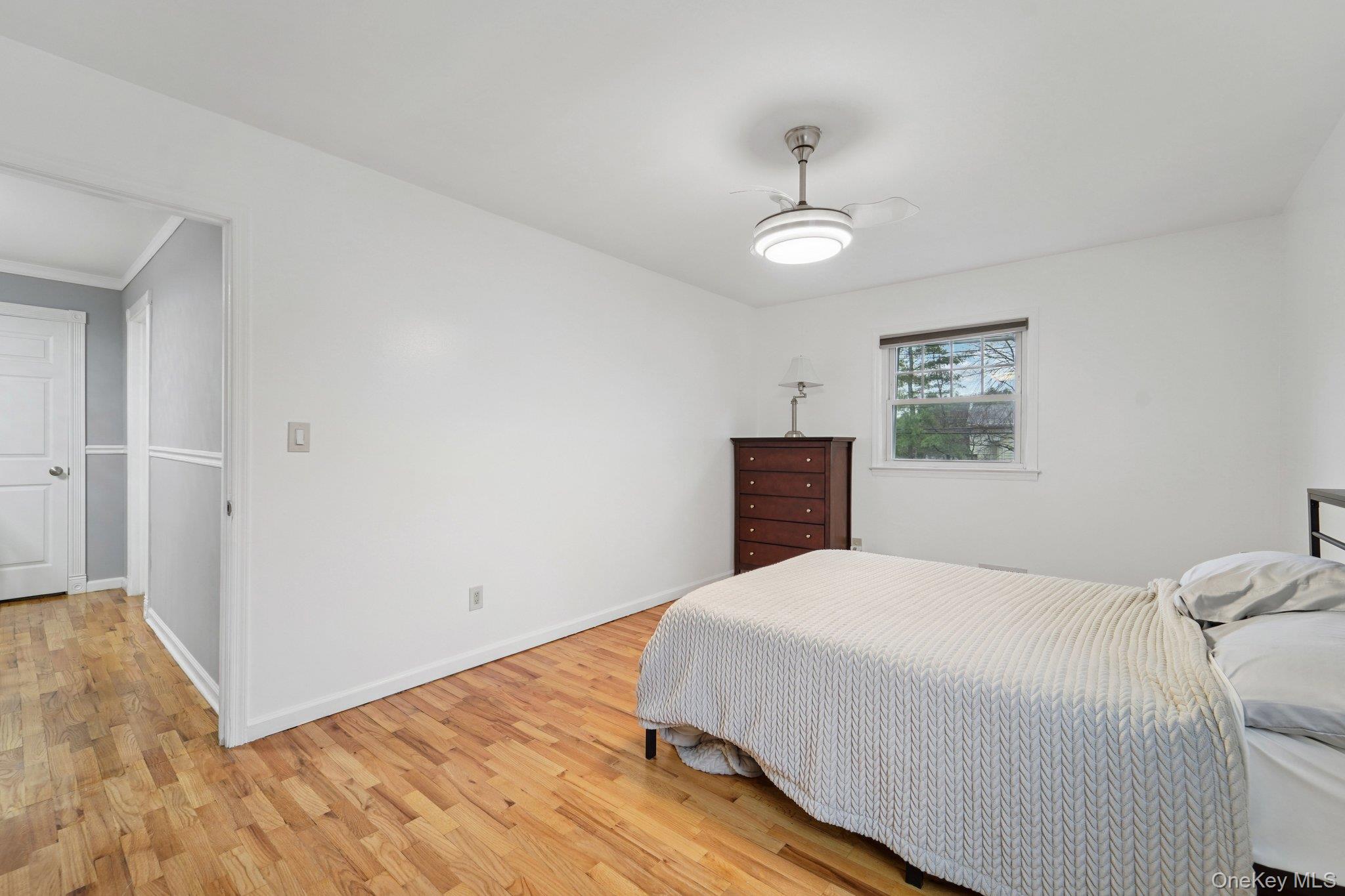 84 Townline Road Nanuet, NY 10954 - Photo 29 of 44 Bedroom with wood finished floors and ceiling fan