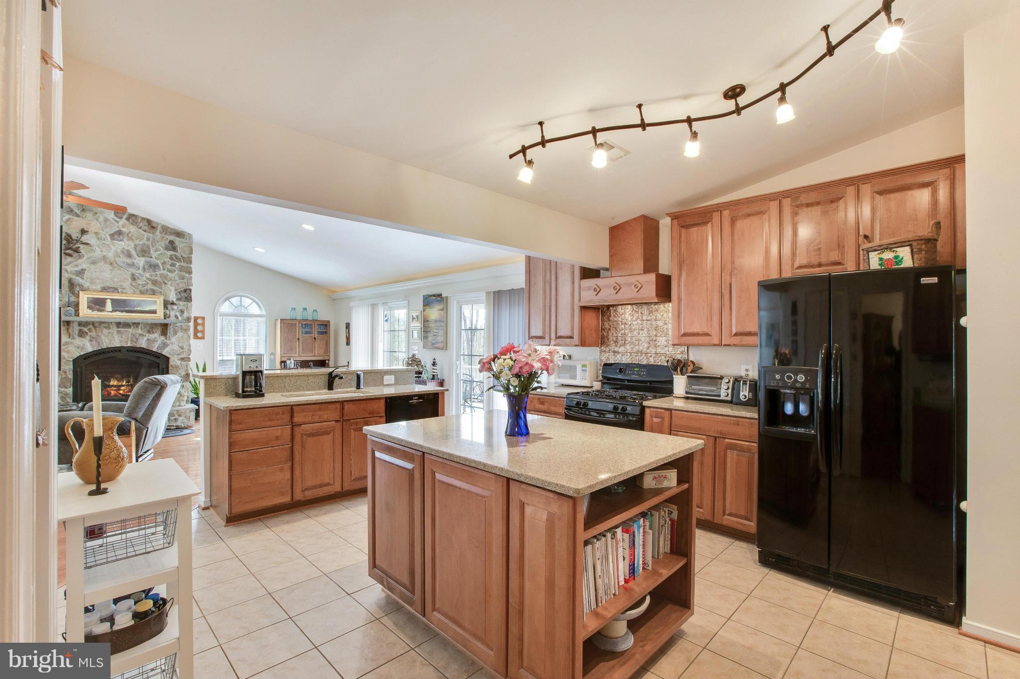 1589 Courthouse Road Catlett, VA 20119 - Photo 5 of 30 Chef's Kitchen Opens to Family Room