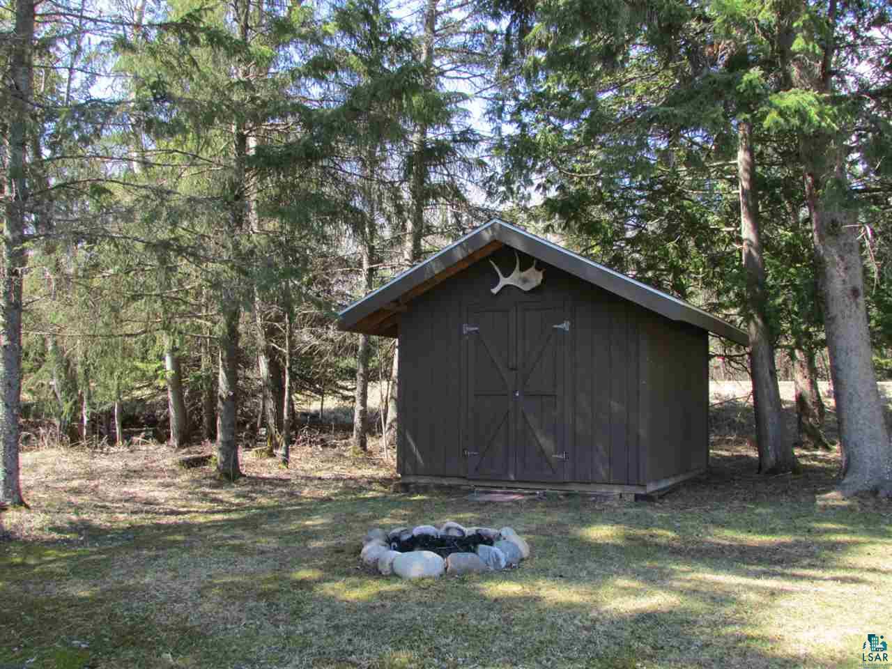 4918 Maxwell Road Duluth, MN 55804 - Photo 22 of 24 Fire Pit and Storage Shed