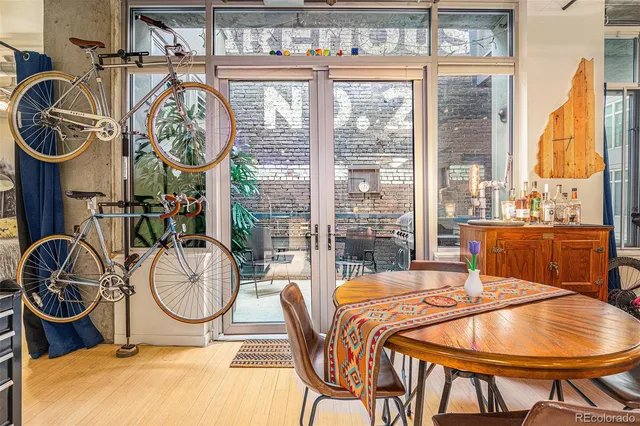 a room with musical instruments