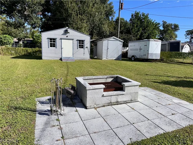 a view of a house with a swimming pool