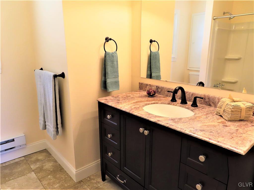 2521 Ringhoffer Road Hellertown, PA 18055 - Photo 12 of 35 Brand new bathroom with granite vanity.