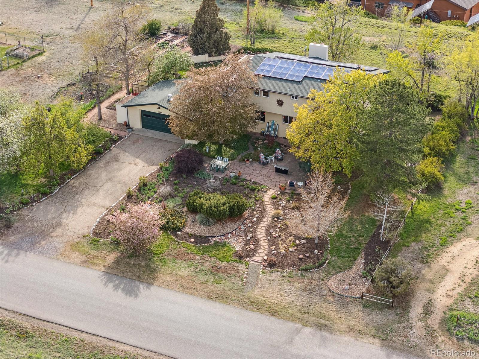 1069 Crestmoor Drive Boulder, CO 80303 - Photo 39 of 45 an aerial view of residential house with outdoor space