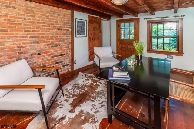 a living room filled with furniture