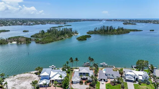 a view of a lake with a mountain