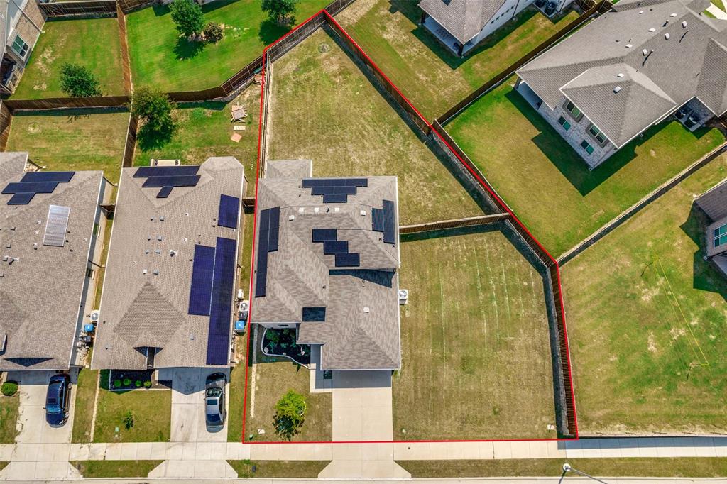 516 Palmito Ranch Road Fort Worth, TX 76131 - Photo 3 of 32 aerial view of residential house with outdoor space
