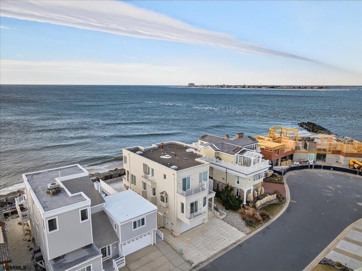 9 Point Drive Longport, NJ 08403 - Photo 31 of 38 an aerial view of a house with a ocean view
