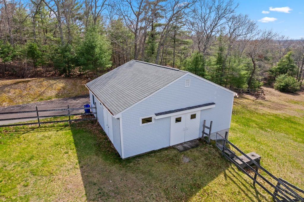 36 High Street Freetown, MA 02702 - Photo 37 of 42 a aerial view of a house with a yard