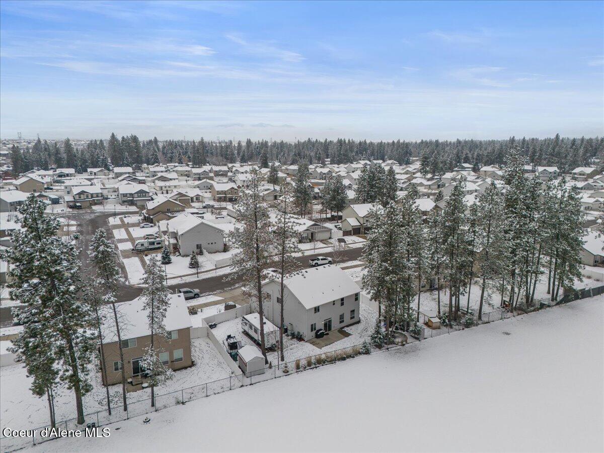 6891 Christine Street Rathdrum, ID 83858 - Photo 53 of 54 53-Aerial Back of Home