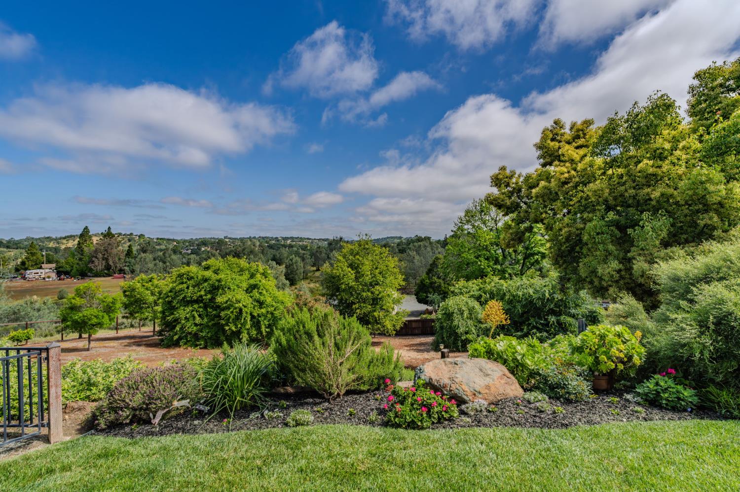 6364 Baldwin Street Valley Springs, CA 95252 - Photo 50 of 72 a view of a garden with an outdoor space