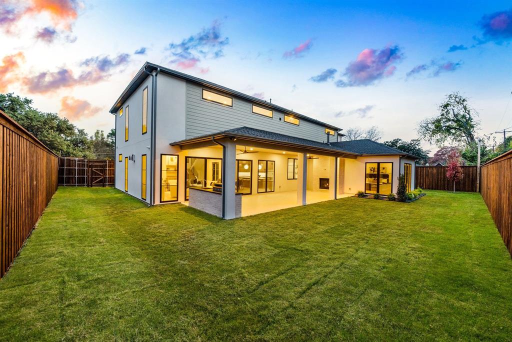 3627 Merrell Road Dallas, TX 75229 - Photo 37 of 39 a view of an house with backyard and garden