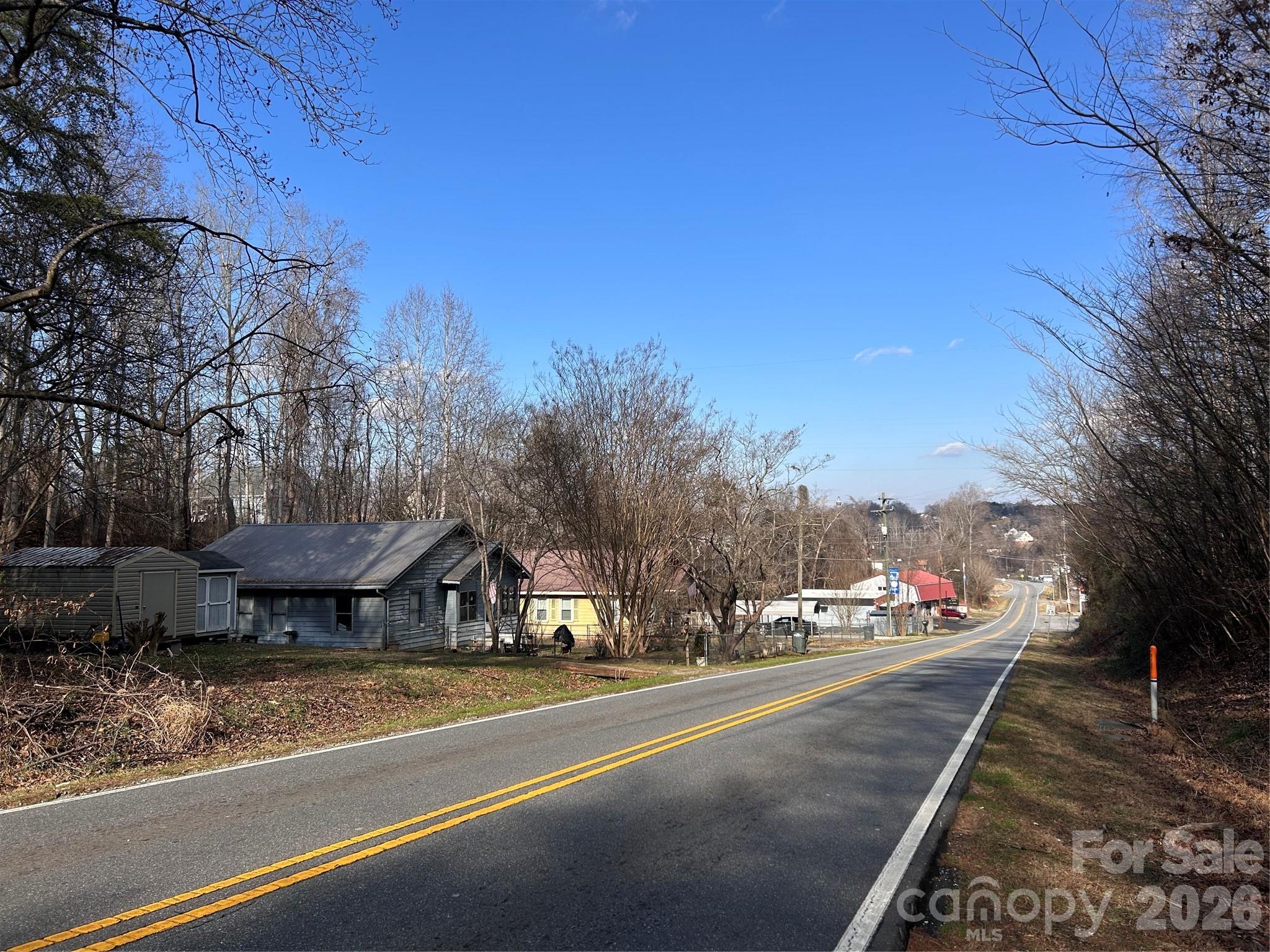 301 Burke Street Hickory, NC 28601 - Photo 3 of 12 a view of a street with houses