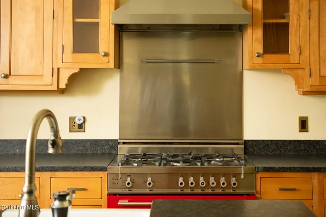 a close view of a sink