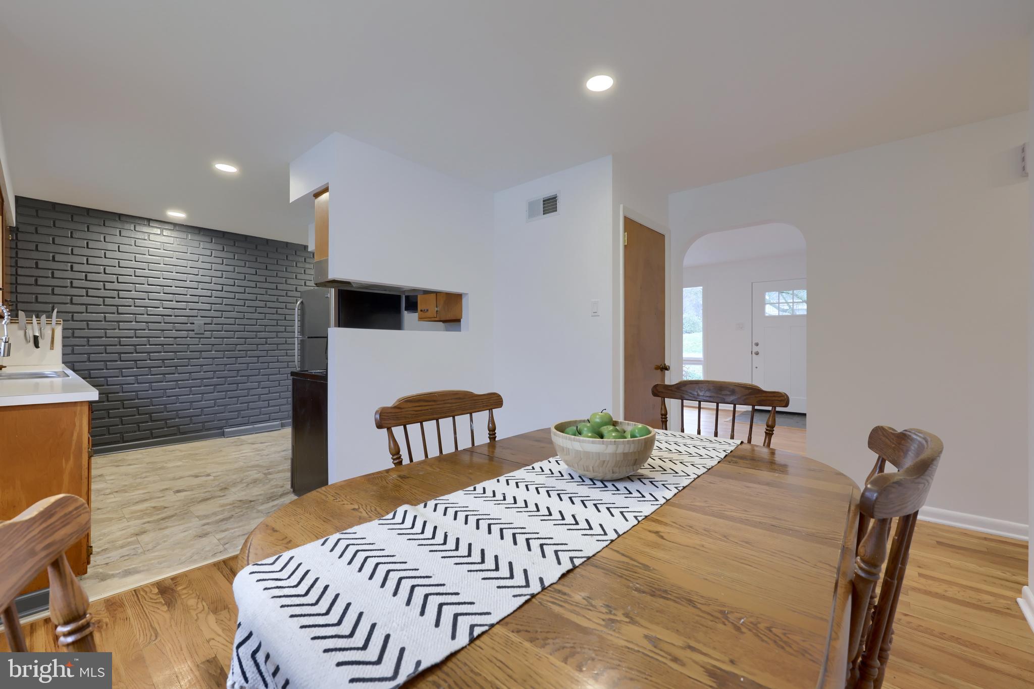 1696 Valley Forge Road Lancaster, PA 17603 - Photo 11 of 26 View of kitchen, dining area, and front door