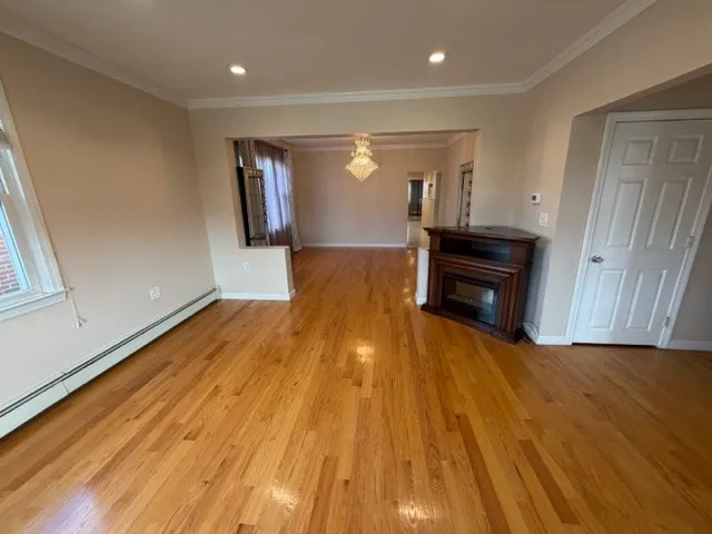a view of livingroom with furniture and wooden floor