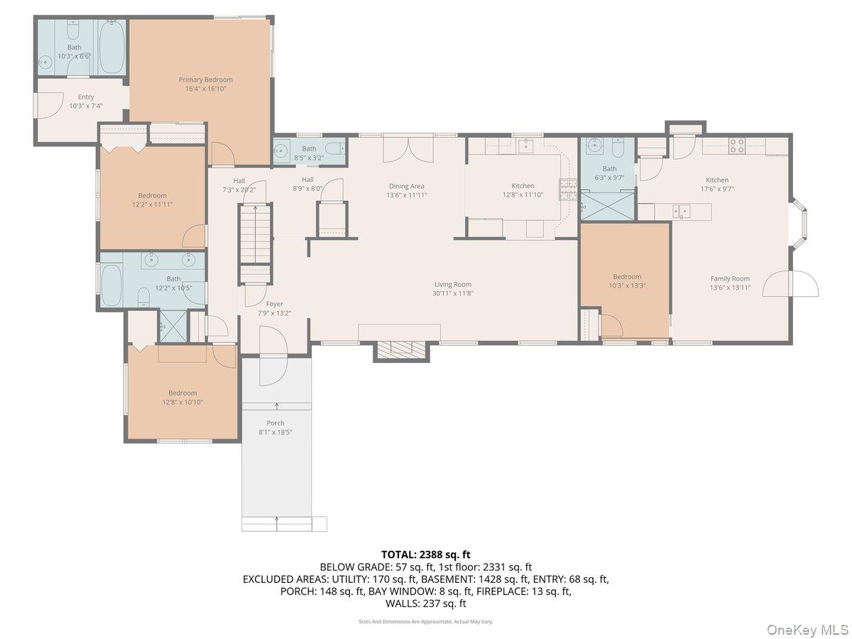 33 Fleets Cove Road Huntington, NY 11743 - Photo 40 of 42 View of home floor plan