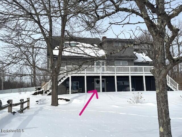 2 Wallace Road, Unit DHB Stockbridge, MA 01262 - Photo 2 of 36 a view of a house with a backyard and a large tree