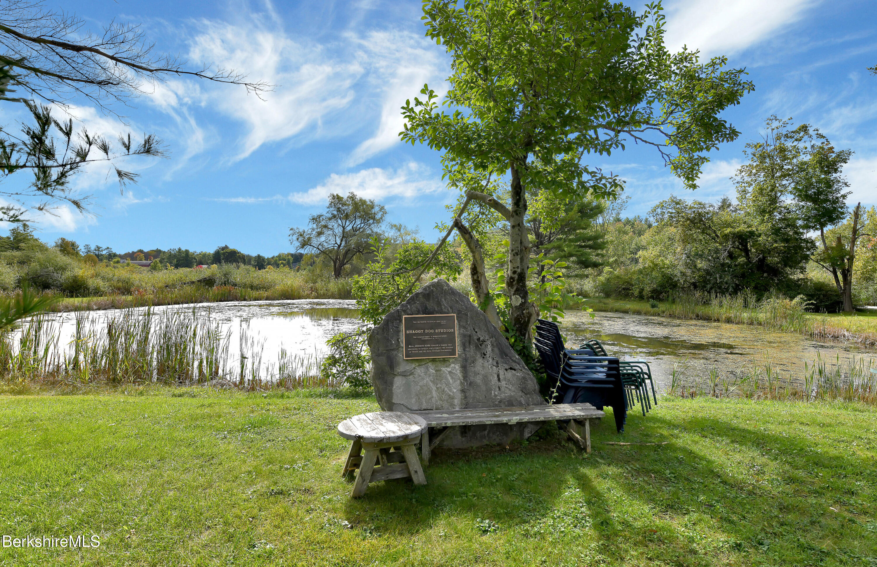 2 Wallace Road, Unit DHB Stockbridge, MA 01262 - Photo 28 of 36 a garden view with a lake view