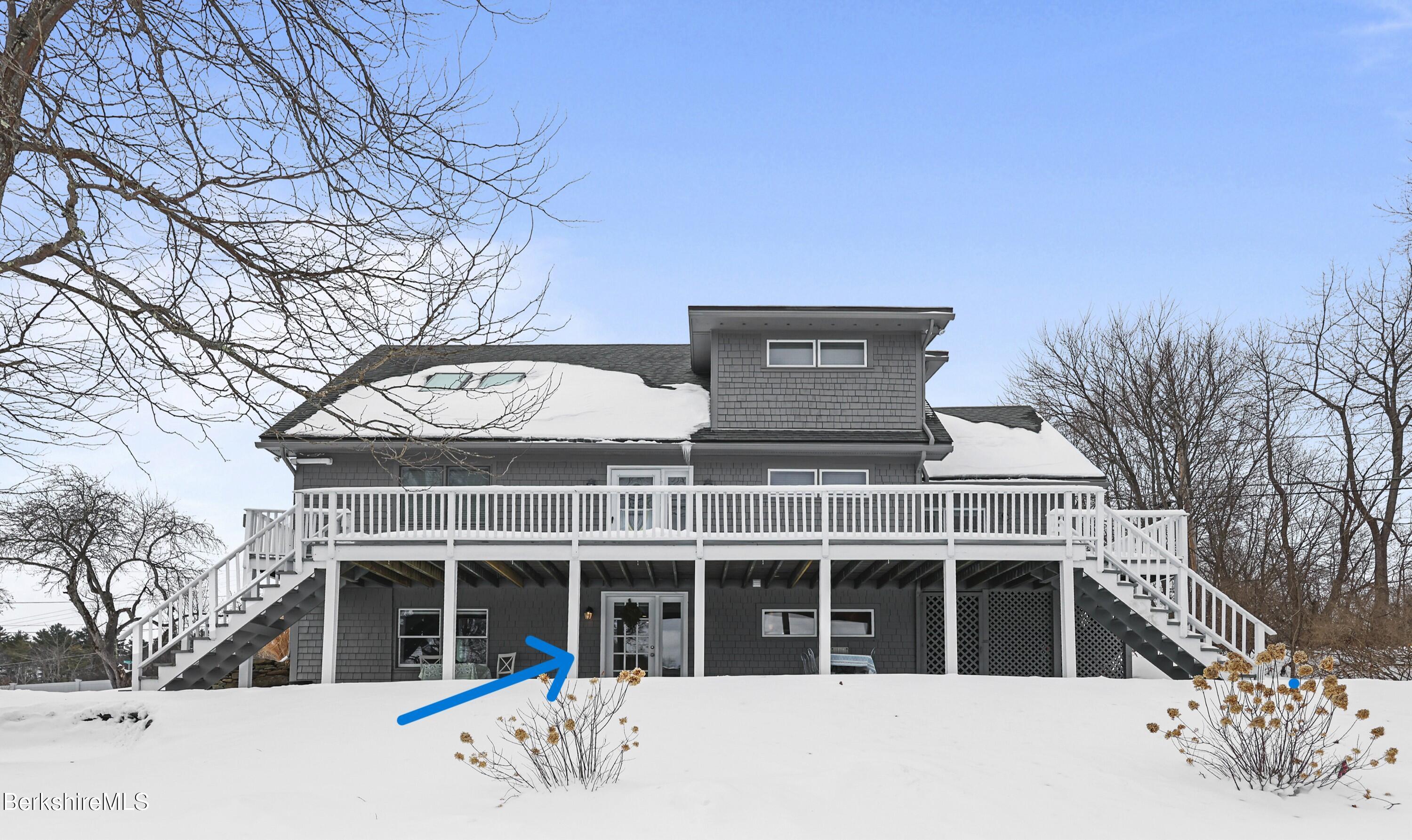 2 Wallace Road, Unit DHB Stockbridge, MA 01262 - Photo 3 of 36 front view of a building with a tree