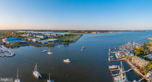 an aerial view of a house with a lake view