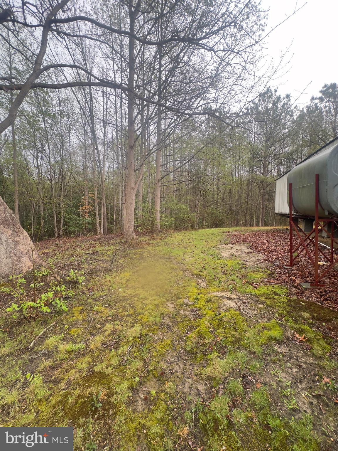 7833 Courthouse Road Heathsville, VA 22473 - Photo 14 of 18 a backyard of a house with table and chairs