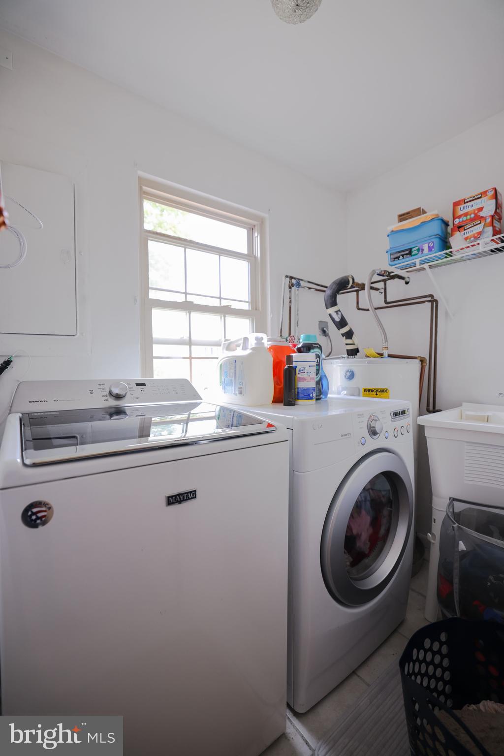 103 Garrison Court Langhorne, PA 19047 - Photo 25 of 46 a utility room with sink dryer and washer