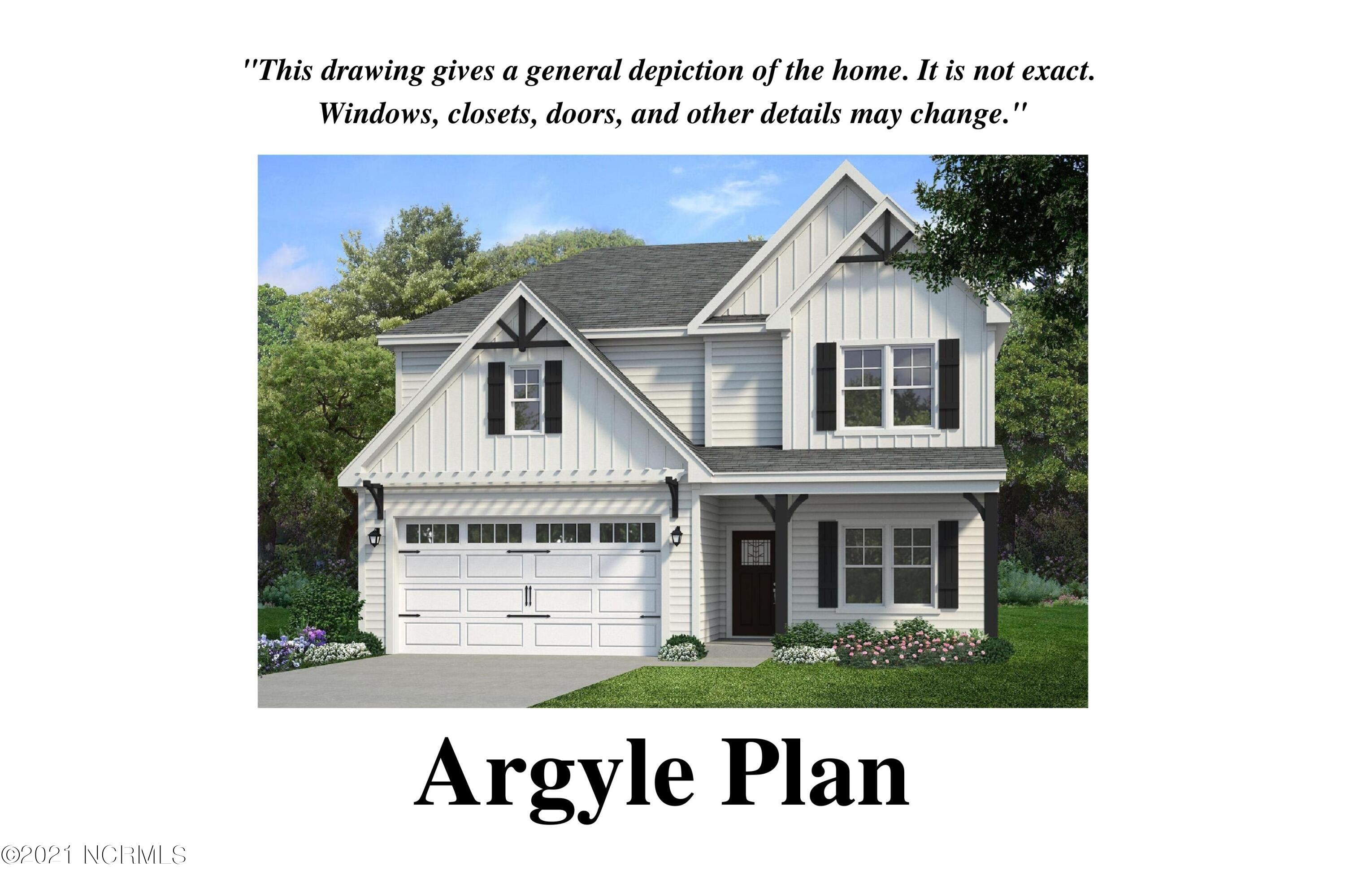 809 Warwick Lane Carthage, NC 28327 - Photo 2 of 52 Argyle Plan