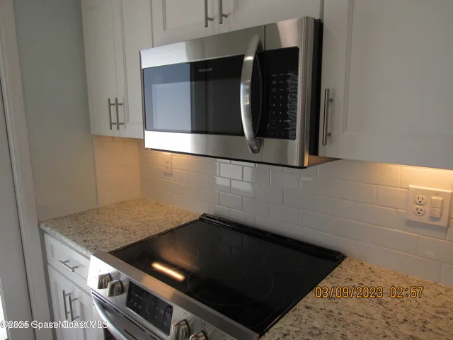 a close view of shower