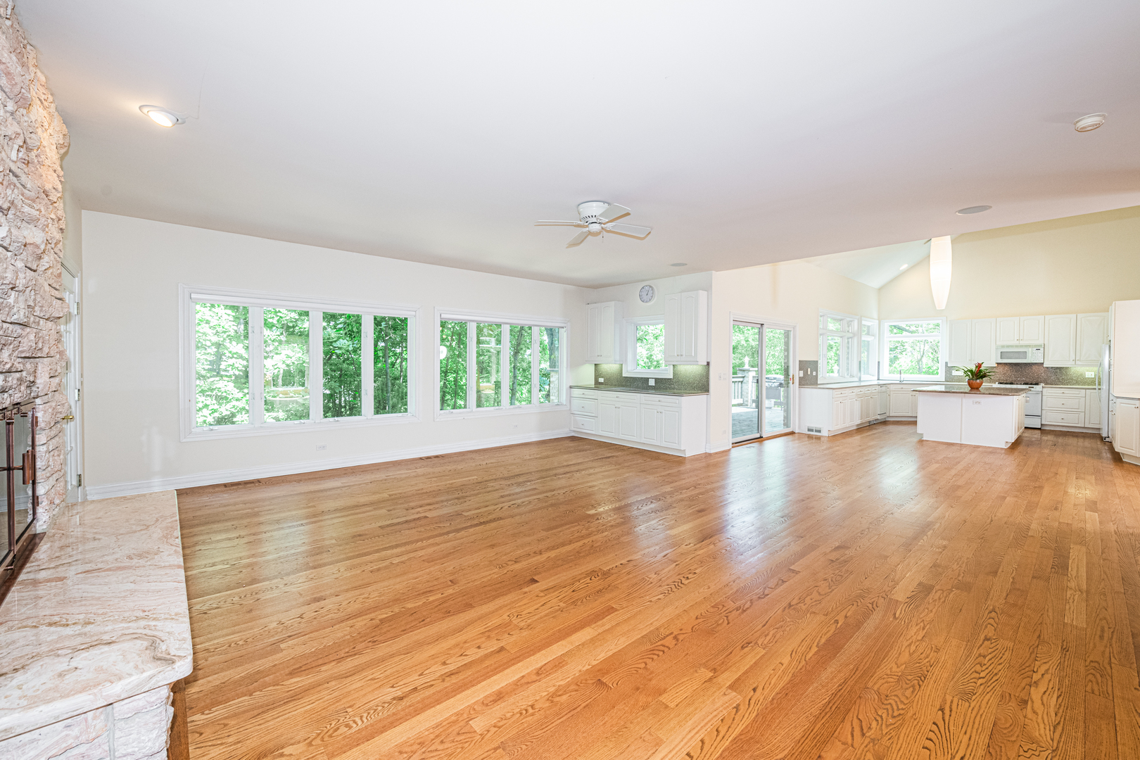 1071 Bonner Road Wauconda, IL 60084 - Photo 20 of 61 an empty room with wooden floor and windows