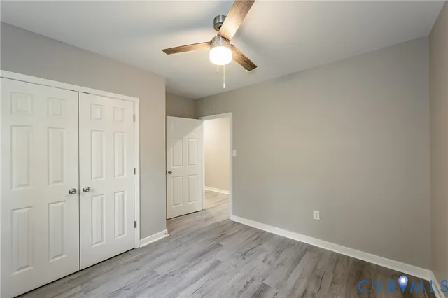wooden floor in an empty room