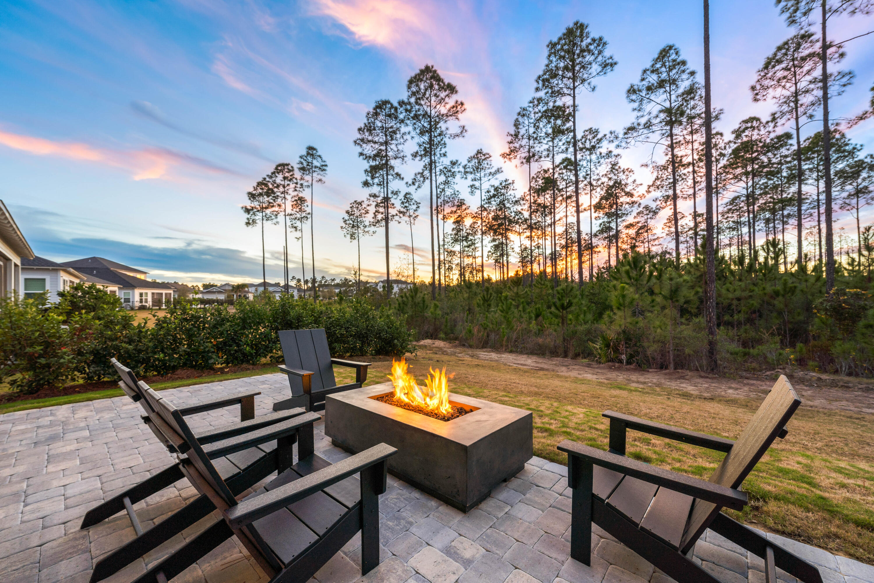 69 River Rise Way Watersound, FL 32461 - Photo 9 of 46 a view of a outdoor sitting area with furniture