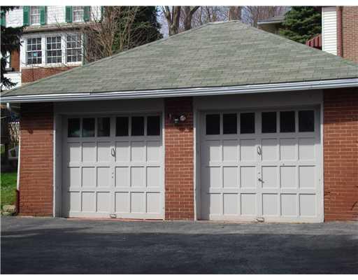 Exterior Front. Spacious Two Car Garage