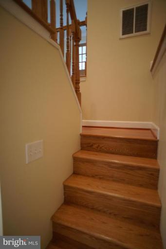 9723 Capitol View Avenue Silver Spring, MD 20910 - Photo 15 of 26 New Oak Stairs, New Oak Railing