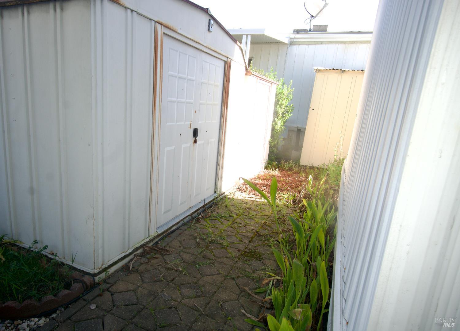 86 Coronado Circle Santa Rosa, CA 95409 - Photo 10 of 11 Shed in back of home