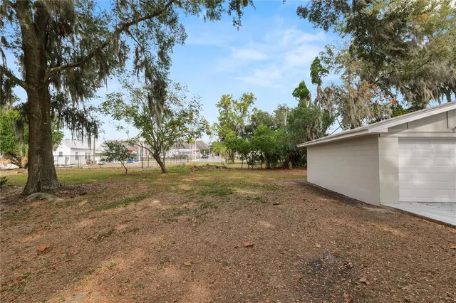 a view of outdoor space with trees