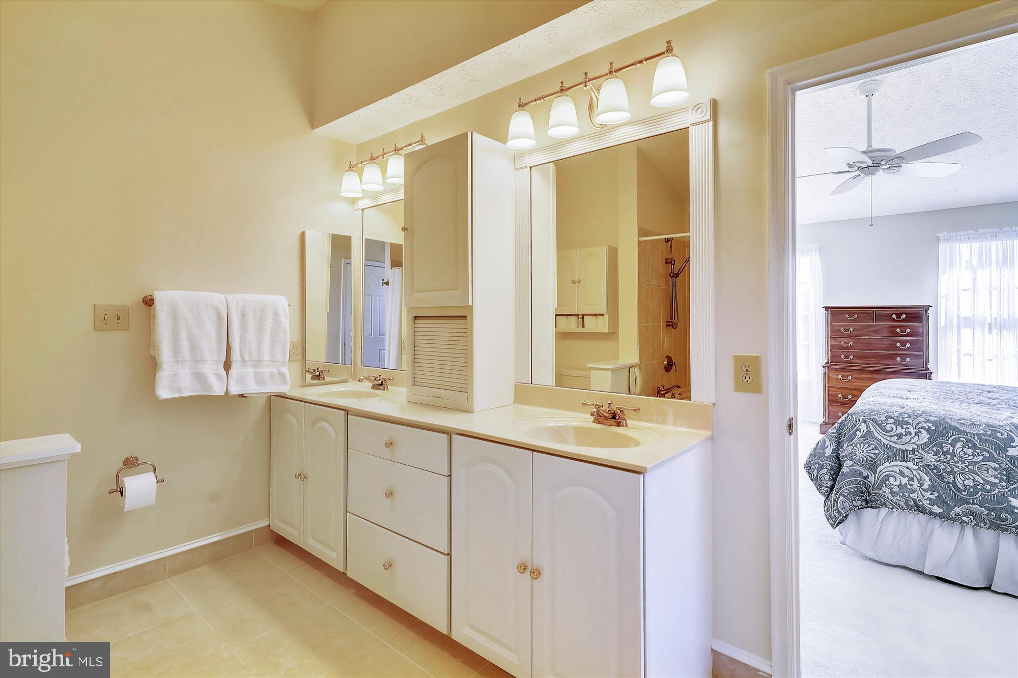 17302 Seneca Chase Park Road Poolesville, MD 20837 - Photo 51 of 82 Updated HALL Bath w/ access to Bedroom #2