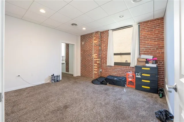 a outdoor space with furniture