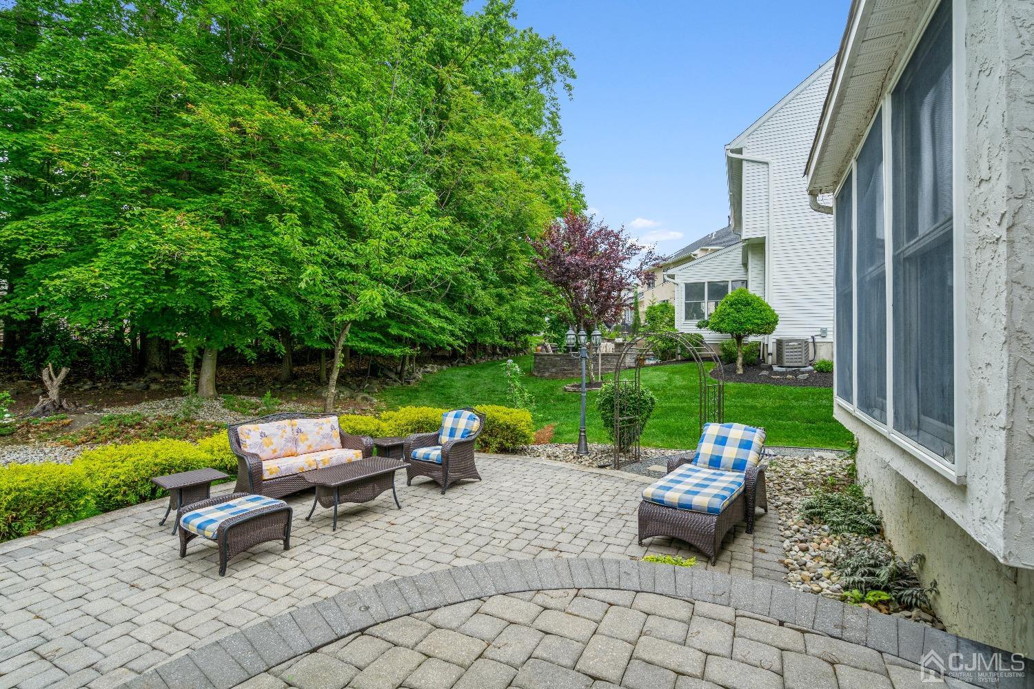 21 Rocky Hill Road Princeton, NJ 08540 - Photo 20 of 52 a view of a patio with couple of chairs and a yard