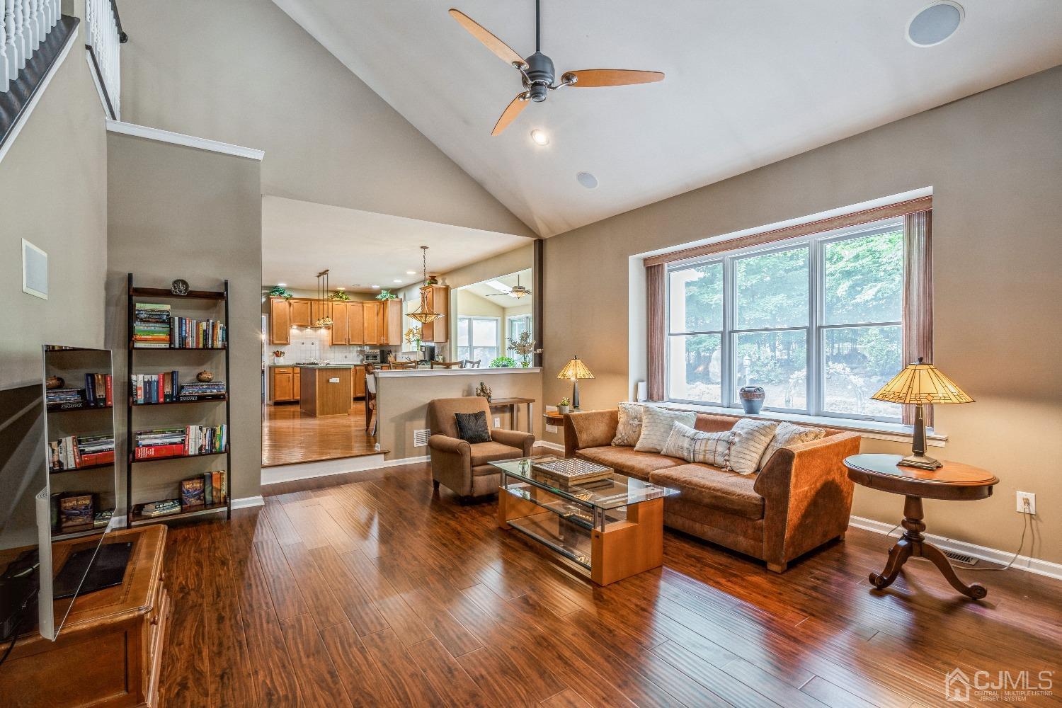 21 Rocky Hill Road Princeton, NJ 08540 - Photo 22 of 52 a living room with furniture floor to ceiling window and a flat screen tv