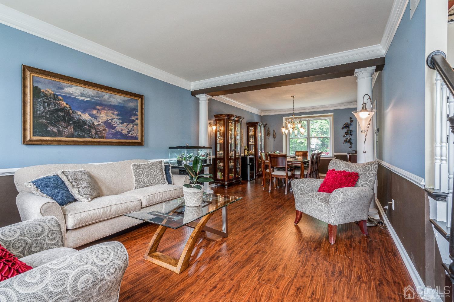 21 Rocky Hill Road Princeton, NJ 08540 - Photo 9 of 52 a living room with furniture and wooden floor