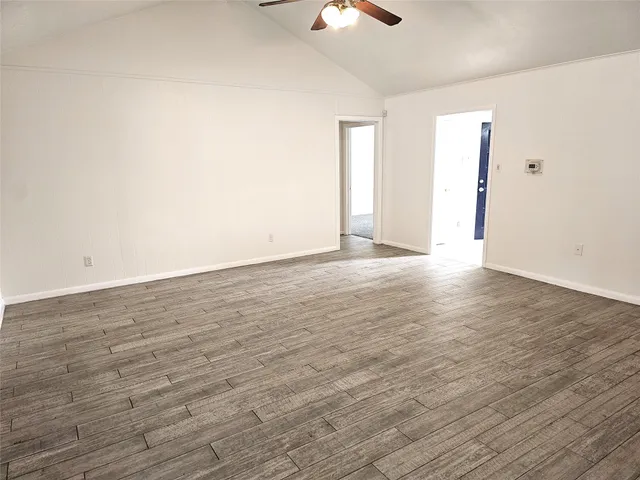 wooden floor in an empty room