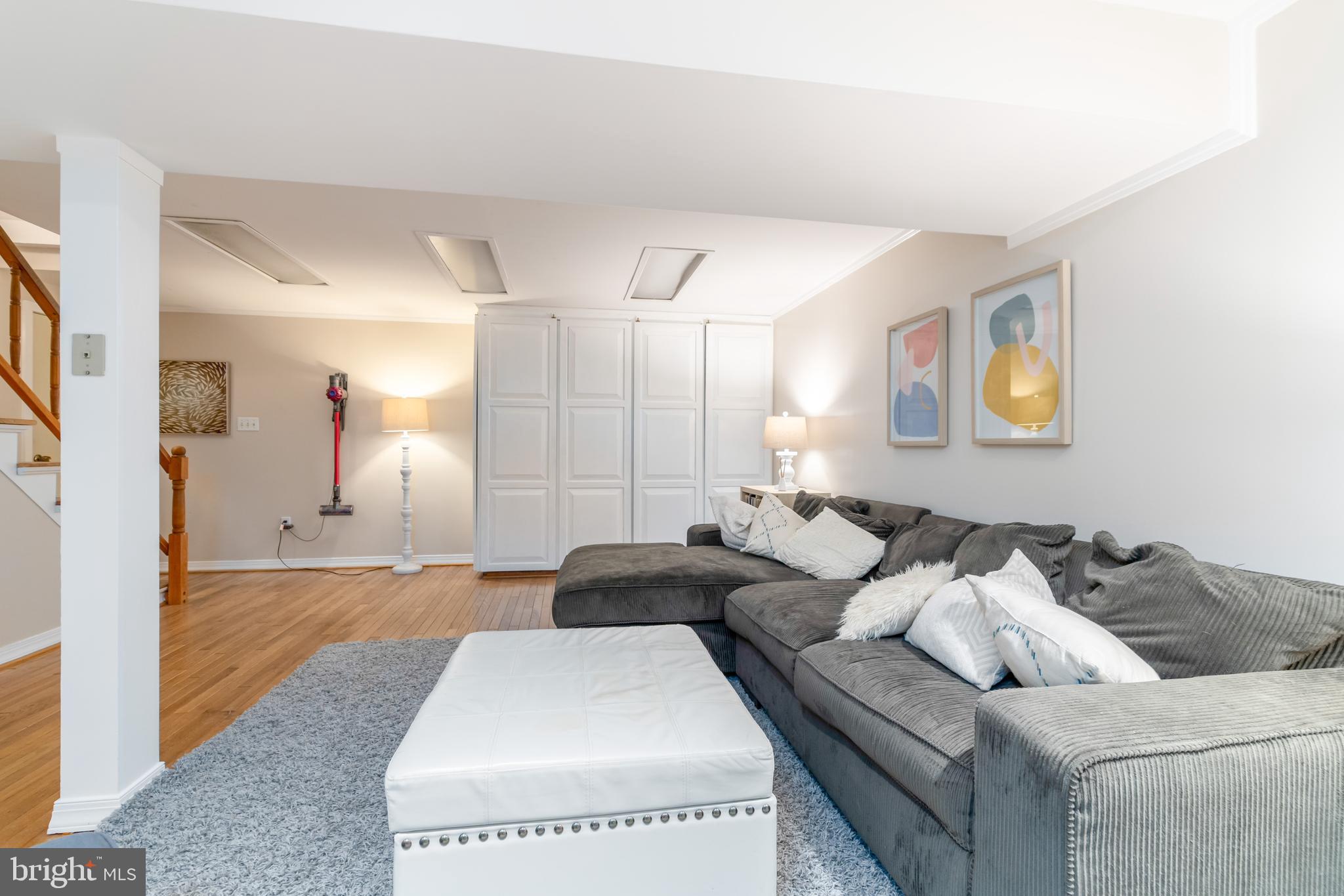 6128 Mantle Road Burke, VA 22015 - Photo 21 of 32 Spacious Basement with plenty of built-ins