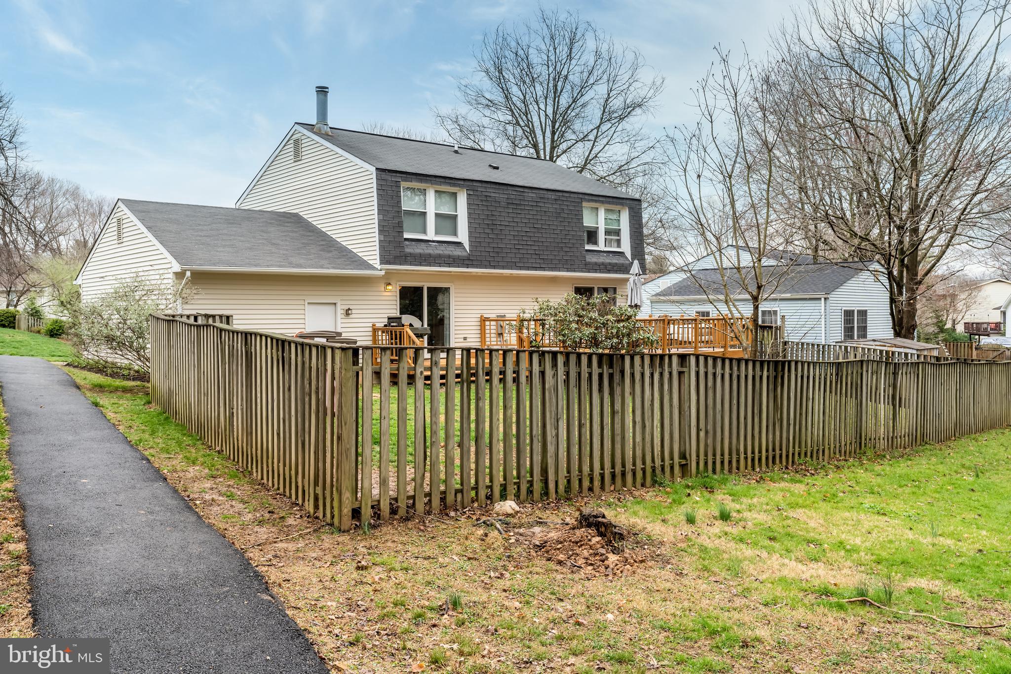 6128 Mantle Road Burke, VA 22015 - Photo 29 of 32 Fully-Fenced Backyard