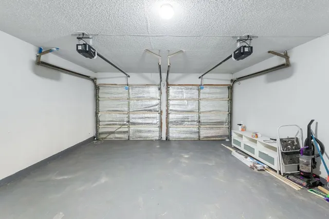 a view of a room with storage