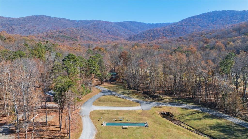 56 Buckeye Trail Jasper, GA 30143 - Photo 20 of 34 an aerial view of a house with mountain view