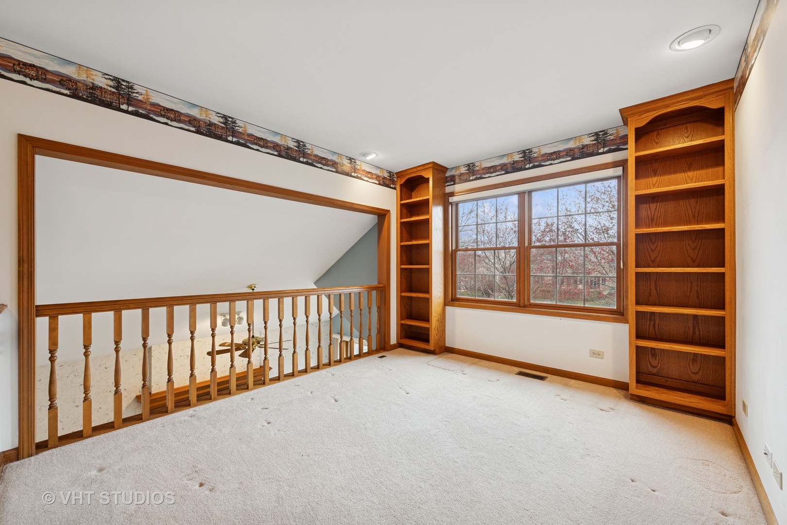 2286 Brookside Lane Aurora, IL 60502 - Photo 12 of 37 a view of an empty room with a balcony