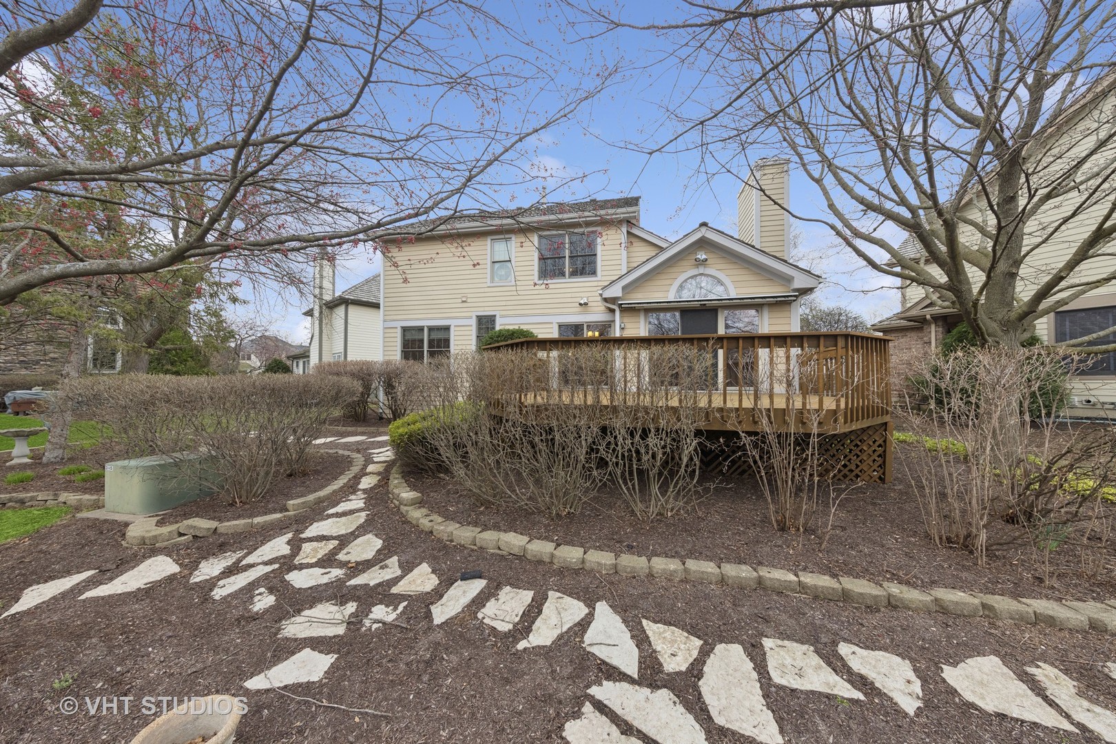 2286 Brookside Lane Aurora, IL 60502 - Photo 31 of 37 a front view of a house with a yard outdoor seating and barbeque oven