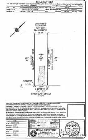 $47,500 | 2511 St Clair Street, Dallas, TX 75215