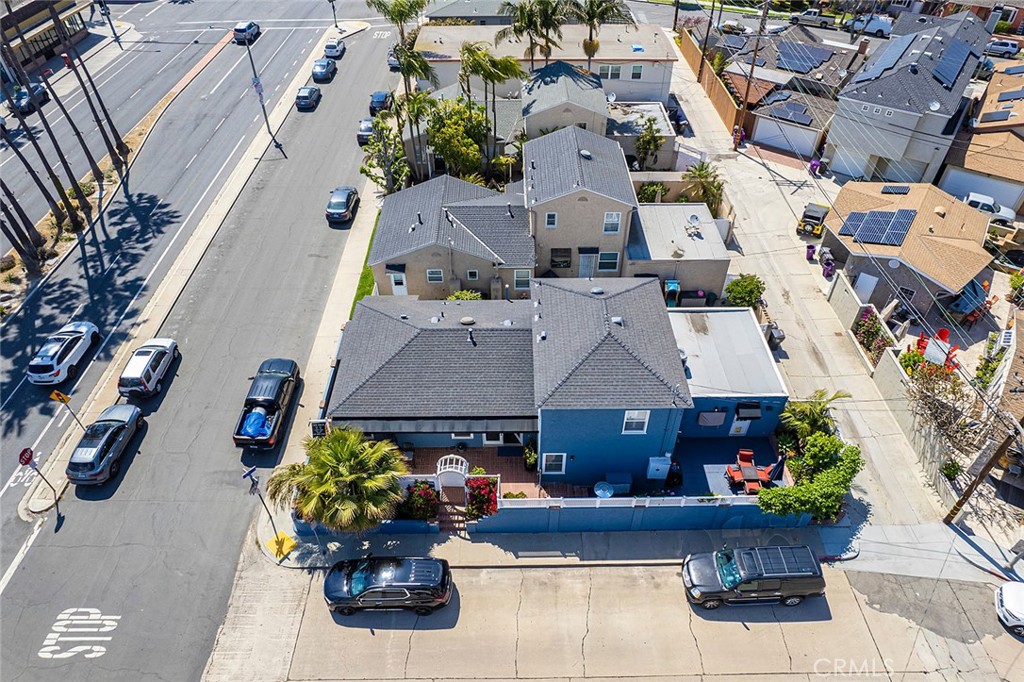 5733 2nd Street Long Beach, CA 90803 - Photo 3 of 32 an aerial view of a house with outdoor seating
